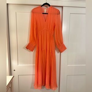 Elegant Coral Dress - H&M